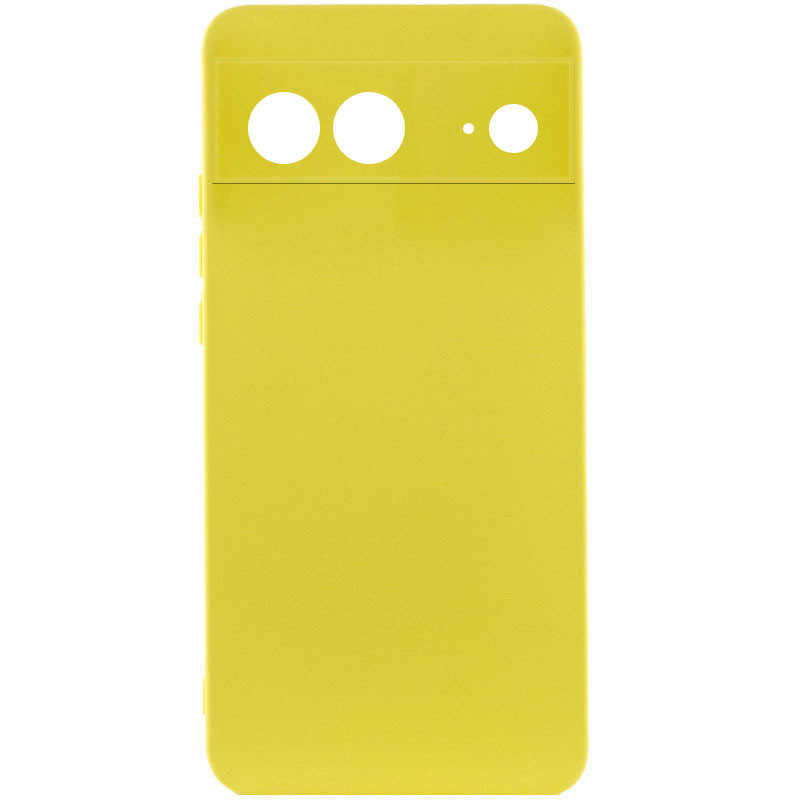 

Чехол Silicone Cover Lakshmi Full Camera (A) для Google Pixel 7a Желтый / Flash (263407)