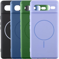 Чехол Silicone Cover Lakshmi Full Camera (AA) with MagFit для Google Pixel 7 Pro