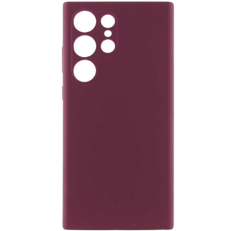 

Чехол Silicone Cover Lakshmi Full Camera (AAA) для Samsung Galaxy S22 Ultra Бордовый / Plum (263934)