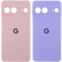 Чохол Silicone Cover Lakshmi Full Camera (AAA) with Logo для Google Pixel 7