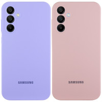 Чехол Silicone Cover Lakshmi Full Camera (AAA) with Logo для Samsung Galaxy A55