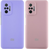 Чехол Silicone Cover Lakshmi Full Camera (AAA) with Logo для Xiaomi Redmi Note 10 Pro Max