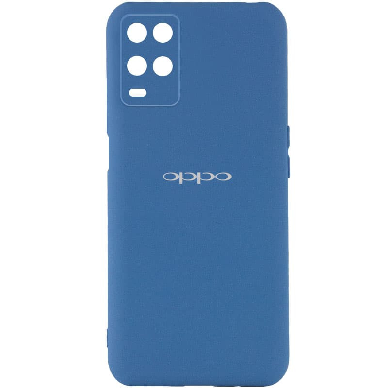 

Чехол Silicone Cover My Color Full Camera (A) для Oppo A54 4G Синий / Navy blue (207138)