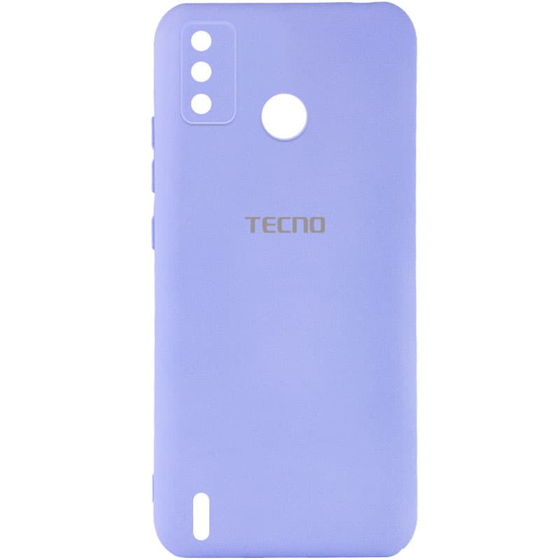 

Чохол Silicone Cover My Color Full Camera (A) для TECNO Spark 6 Go (Бузковий / Dasheen)