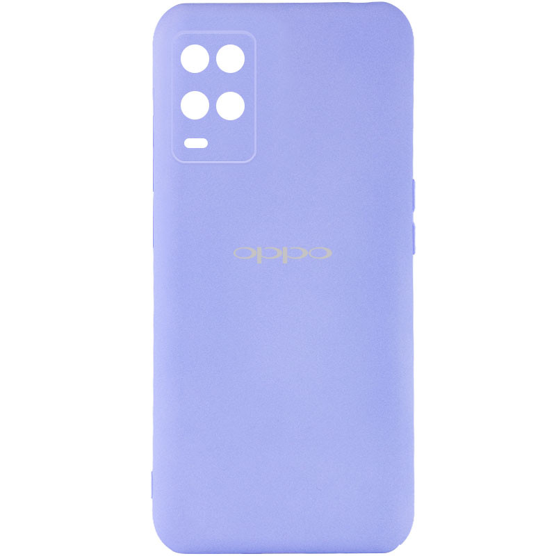 

Чохол Silicone Cover My Color Full Camera (A) для Oppo A54 4G (Бузковий / Dasheen)