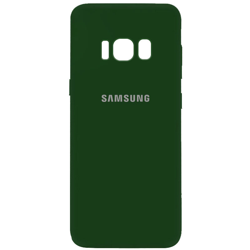 

Чохол Silicone Cover My Color Full Camera (A) для Samsung Galaxy S8 (G950) (Зелений / Dark green)