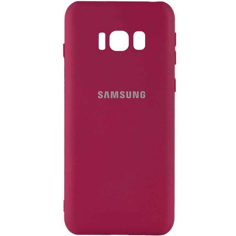 

Чохол Silicone Cover My Color Full Camera (A) для Samsung Galaxy S8+ (G955) (Бордовий / Marsala)