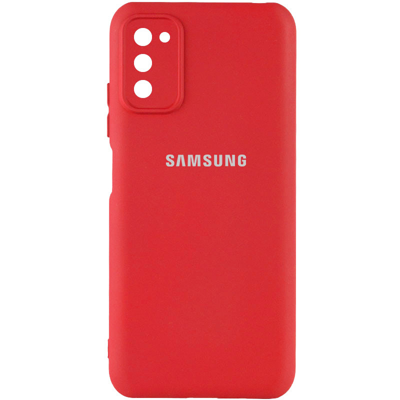 

Чохол Silicone Cover My Color Full Camera (A) для Samsung Galaxy A03s (Червоний / Red)
