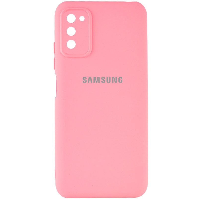 

Чохол Silicone Cover My Color Full Camera (A) для Samsung Galaxy A03s (Рожевий / Pink)