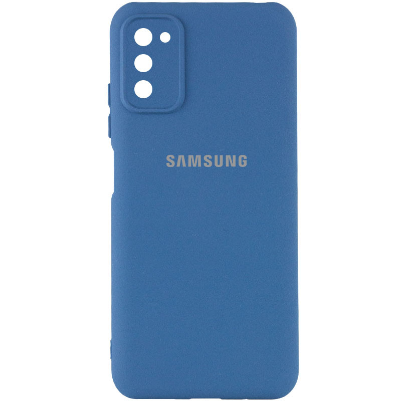 

Чохол Silicone Cover My Color Full Camera (A) для Samsung Galaxy A03s (Синій / Navy blue)