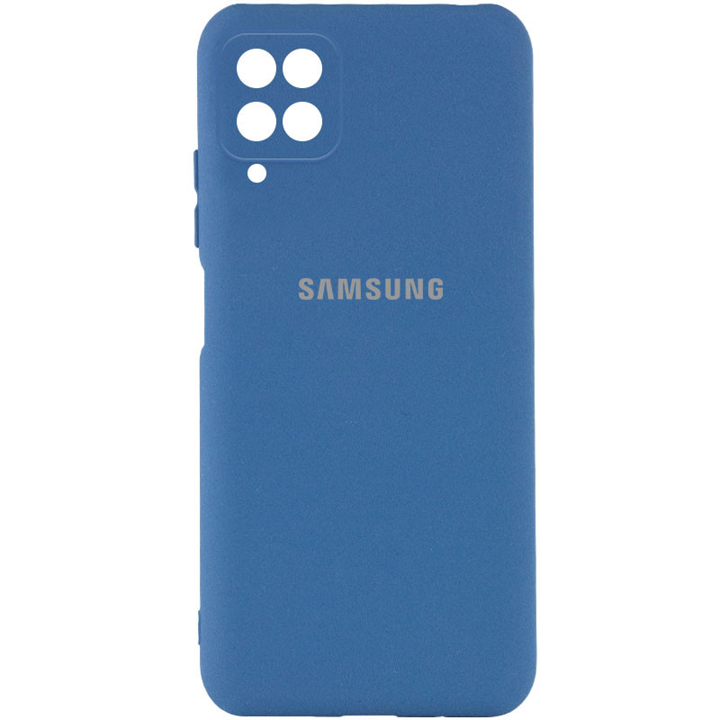 

Чохол Silicone Cover My Color Full Camera (A) для Samsung Galaxy A22 4G (Синій / Navy blue)