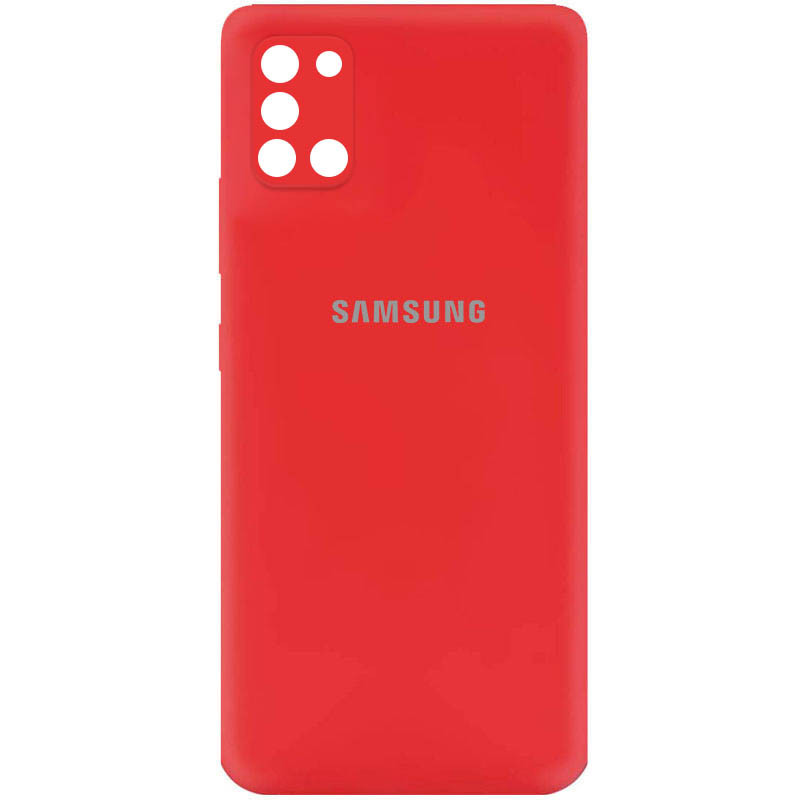 

Чохол Silicone Cover My Color Full Camera (A) для Samsung Galaxy A31 (Червоний / Red)