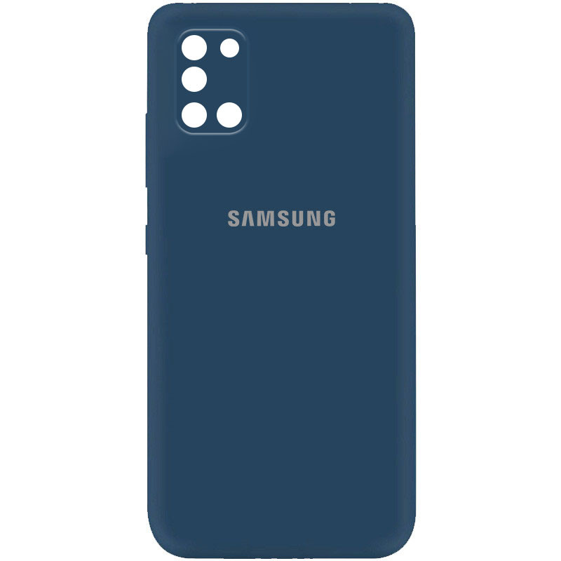 

Чохол Silicone Cover My Color Full Camera (A) для Samsung Galaxy A31 (Синій / Navy blue)