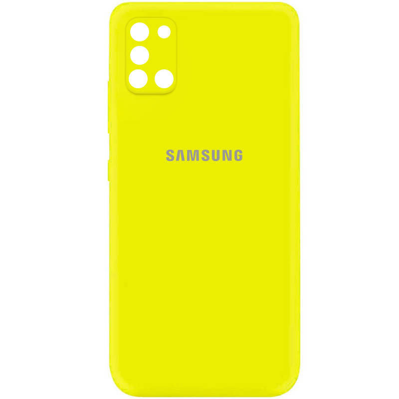 

Чохол Silicone Cover My Color Full Camera (A) для Samsung Galaxy A31 (Жовтий / Flash)