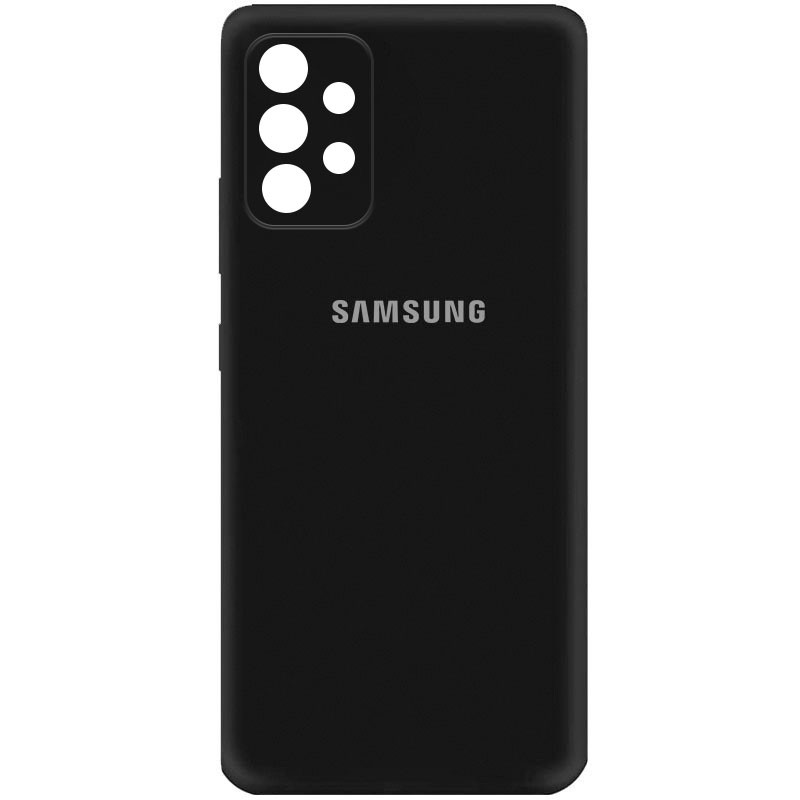 

Чохол Silicone Cover My Color Full Camera (A) для Samsung Galaxy A72 4G (Чорний / Black)