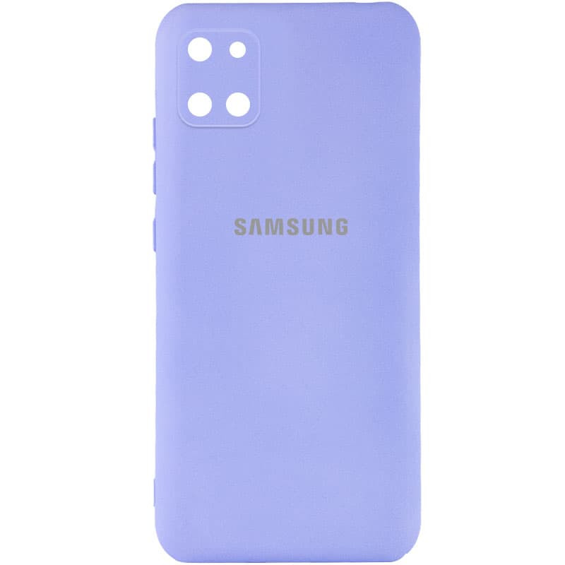 

Чехол Silicone Cover My Color Full Camera (A) для Samsung Galaxy Note 10 Lite (A81) Сиреневый / Dasheen (207229)