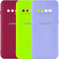 Чехол Silicone Cover My Color Full Camera (A) для Samsung Galaxy S10