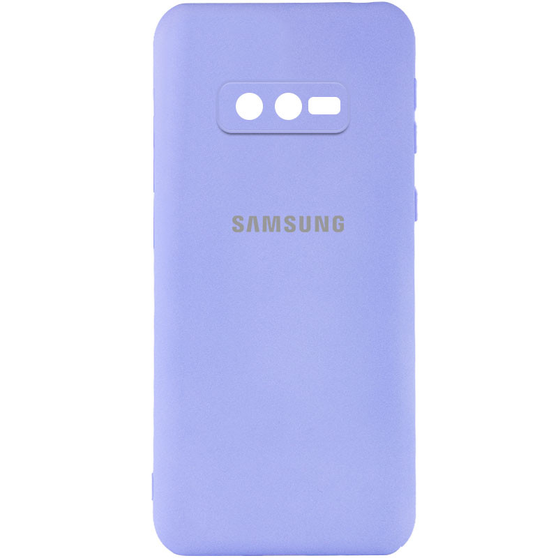 

Чохол Silicone Cover My Color Full Camera (A) для Samsung Galaxy S10e (Бузковий / Dasheen)