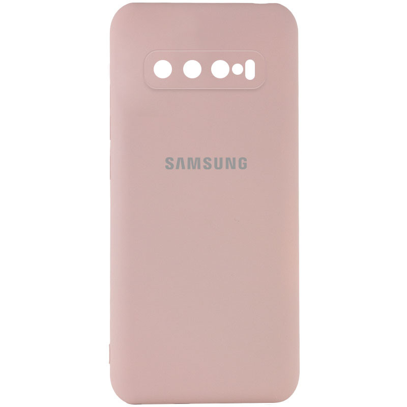 

Чохол Silicone Cover My Color Full Camera (A) для Samsung Galaxy S10 (Рожевий / Pink Sand)