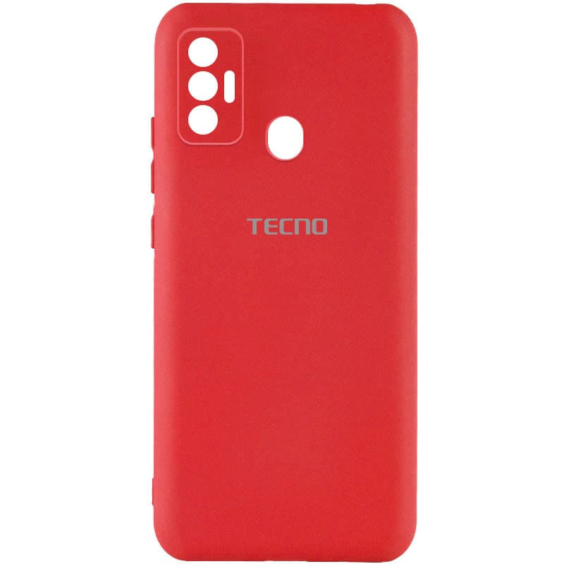 

Чохол Silicone Cover My Color Full Camera (A) для TECNO Spark 7 (Червоний / Red)