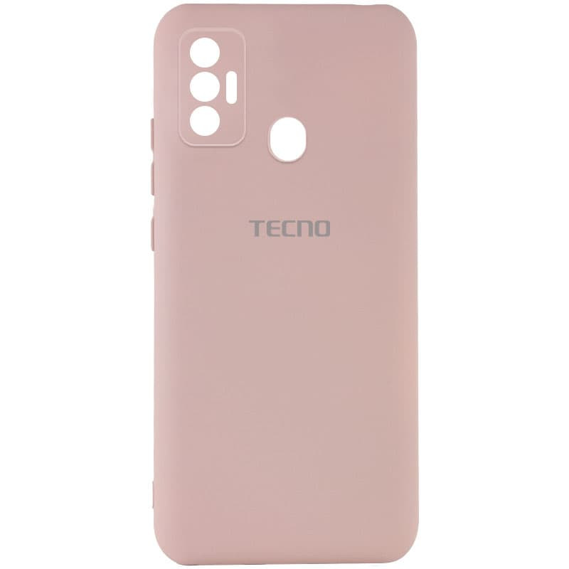 

Чохол Silicone Cover My Color Full Camera (A) для TECNO Spark 7 (Рожевий / Pink Sand)