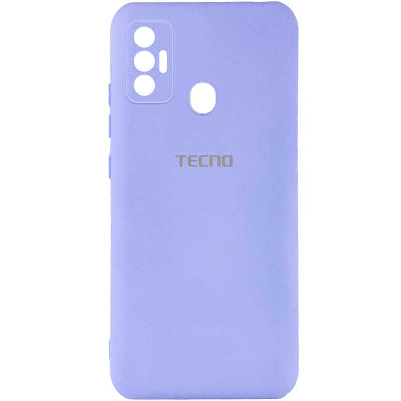 

Чохол Silicone Cover My Color Full Camera (A) для TECNO Spark 7 (Бузковий / Dasheen)