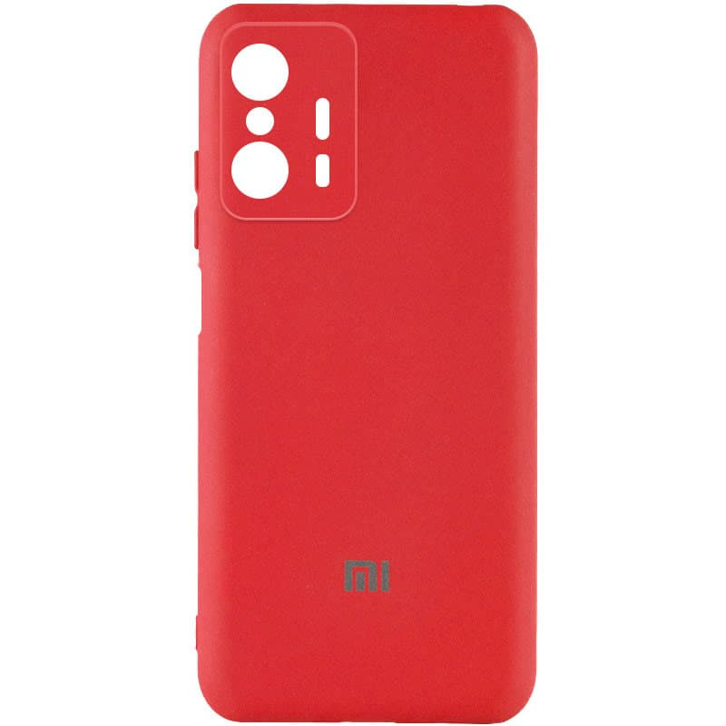 

Чохол Silicone Cover My Color Full Camera (A) для Xiaomi 11T Pro (Червоний / Red)