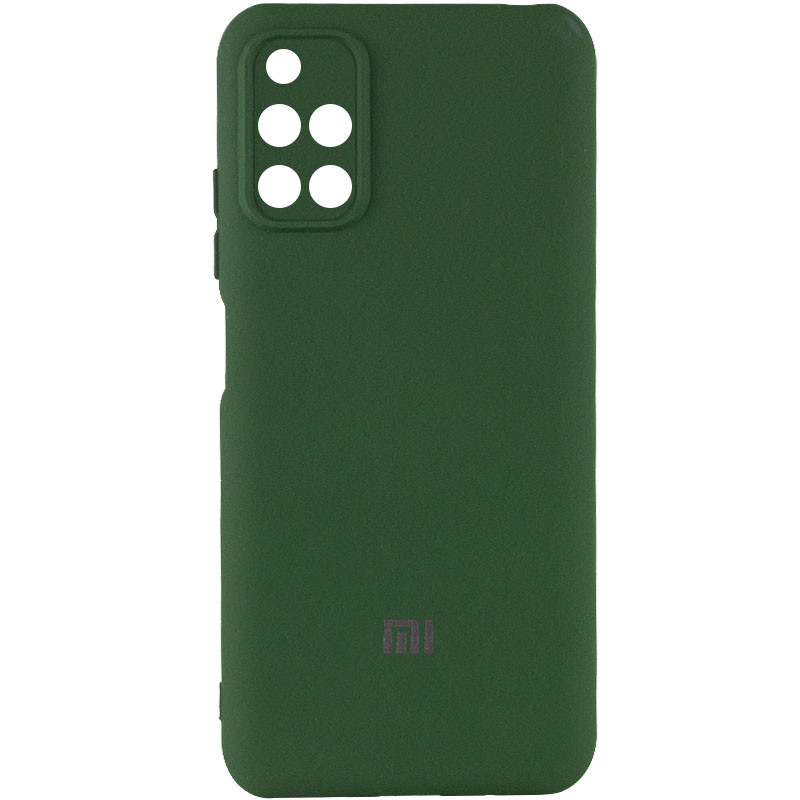 

Чохол Silicone Cover My Color Full Camera (A) для Xiaomi Redmi 10 (Зелений / Dark green)