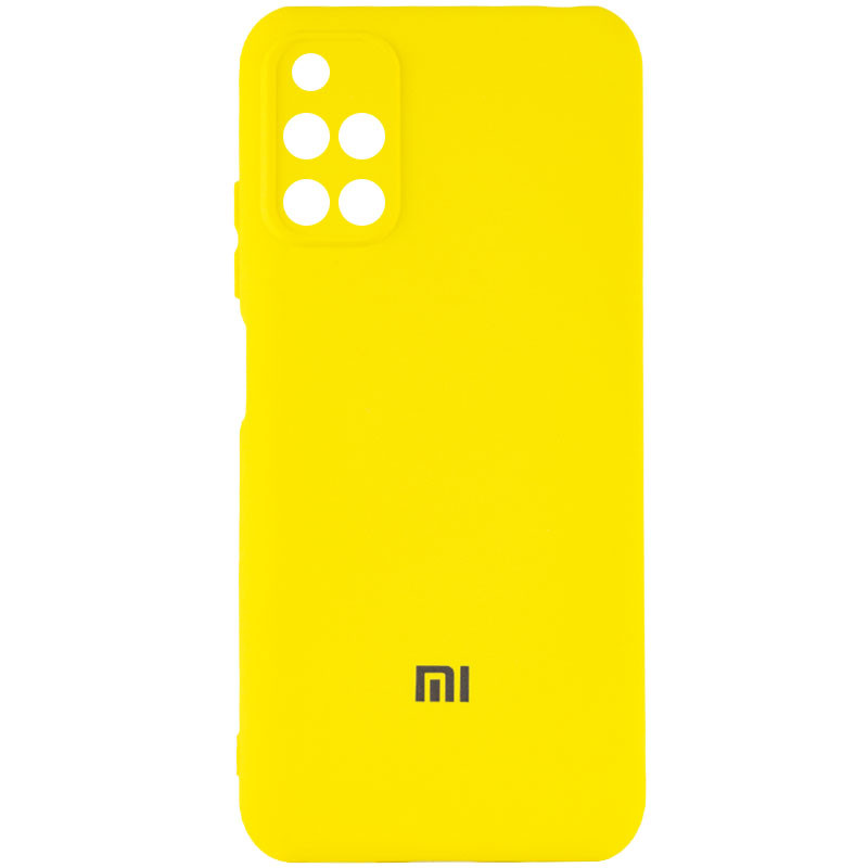 

Чохол Silicone Cover My Color Full Camera (A) для Xiaomi Redmi 10 (Жовтий / Flash)