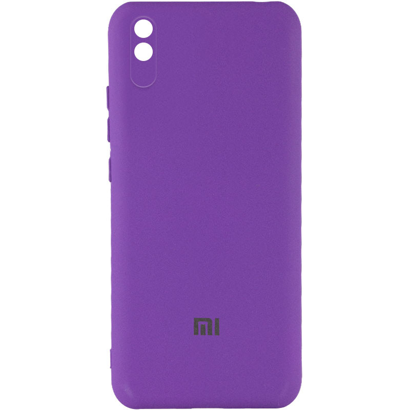 

Чохол Silicone Cover My Color Full Camera (A) для Xiaomi Redmi 9A (Фіолетовий / Purple)