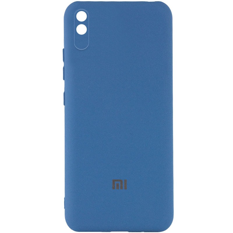 

Чохол Silicone Cover My Color Full Camera (A) для Xiaomi Redmi 9A (Синій / Navy blue)