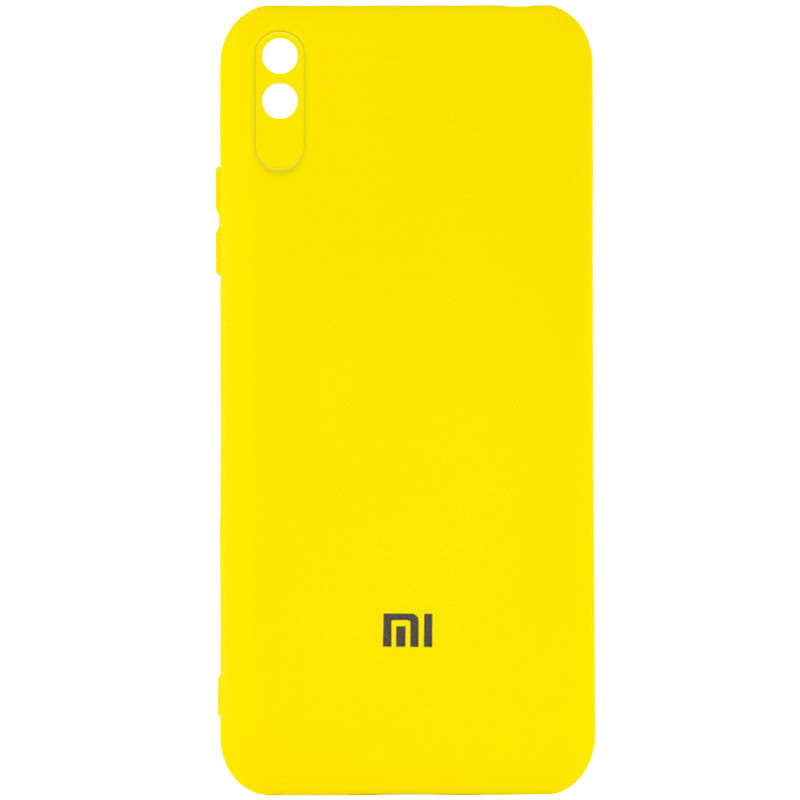 

Чохол Silicone Cover My Color Full Camera (A) для Xiaomi Redmi 9A (Жовтий / Flash)