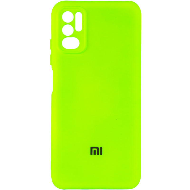 

Чехол Silicone Cover My Color Full Camera (A) для Xiaomi Redmi Note 10 5G / Poco M3 Pro Салатовый / Neon green (185819)