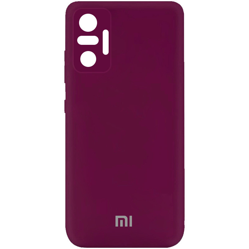 

Чехол Silicone Cover My Color Full Camera (A) для Xiaomi Redmi Note 10 Pro Max Бордовый / Marsala (180401)