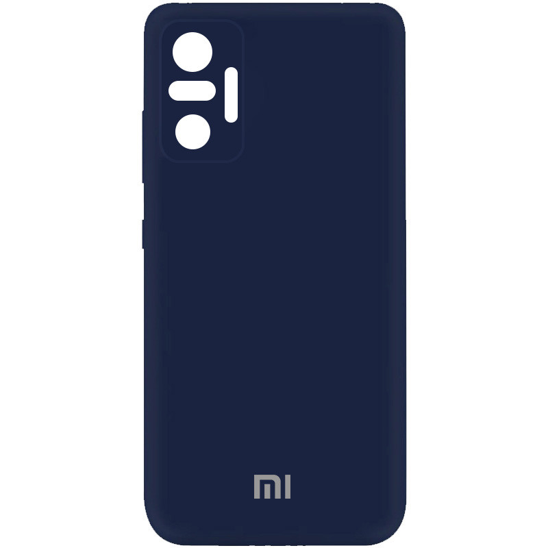 

Чохол Silicone Cover My Color Full Camera (A) для Xiaomi Redmi Note 10 Pro Max (Синій / Midnight blue)