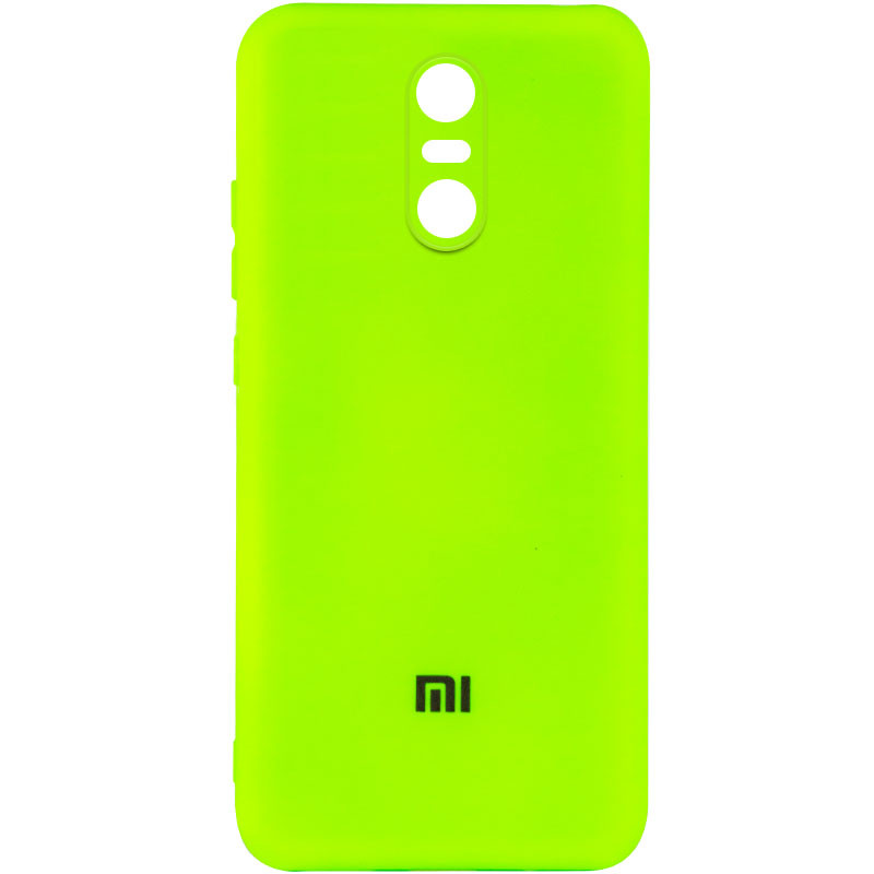 

Чехол Silicone Cover My Color Full Camera (A) для Xiaomi Redmi Note 4X / Note 4 (Snapdragon) Салатовый / Neon green (193511)