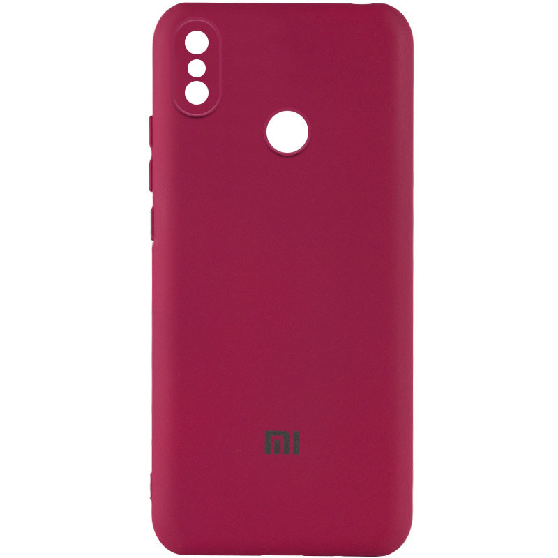 

Чохол Silicone Cover My Color Full Camera (A) для Xiaomi Redmi Note 5 Pro / Note 5 (AI Dual Camera) (Бордовий / Marsala)