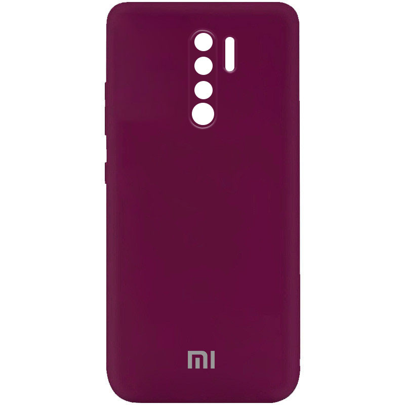 

Чохол Silicone Cover My Color Full Camera (A) для Xiaomi Redmi Note 8 Pro (Бордовий / Marsala)