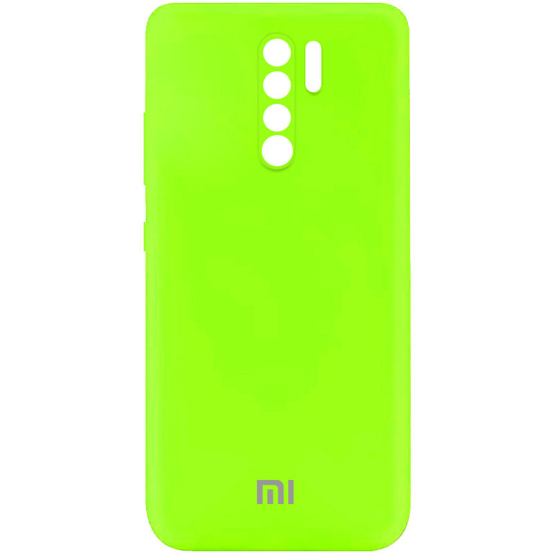 

Чехол Silicone Cover My Color Full Camera (A) для Xiaomi Redmi Note 8 Pro Салатовый / Neon green (187084)