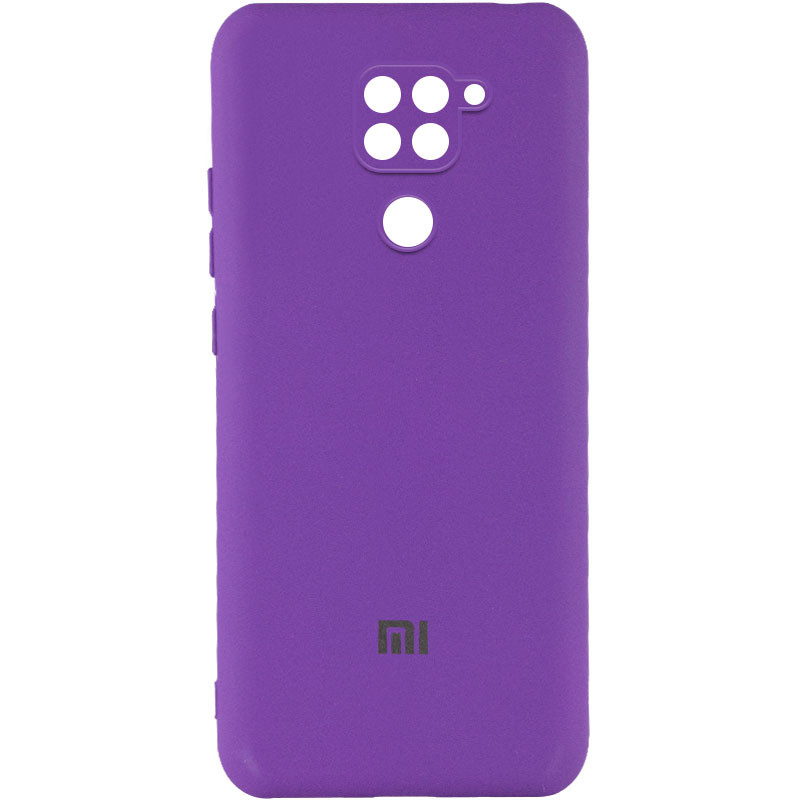 

Чехол Silicone Cover My Color Full Camera (A) для Xiaomi Redmi Note 9 / Redmi 10X Фиолетовый / Purple (193637)