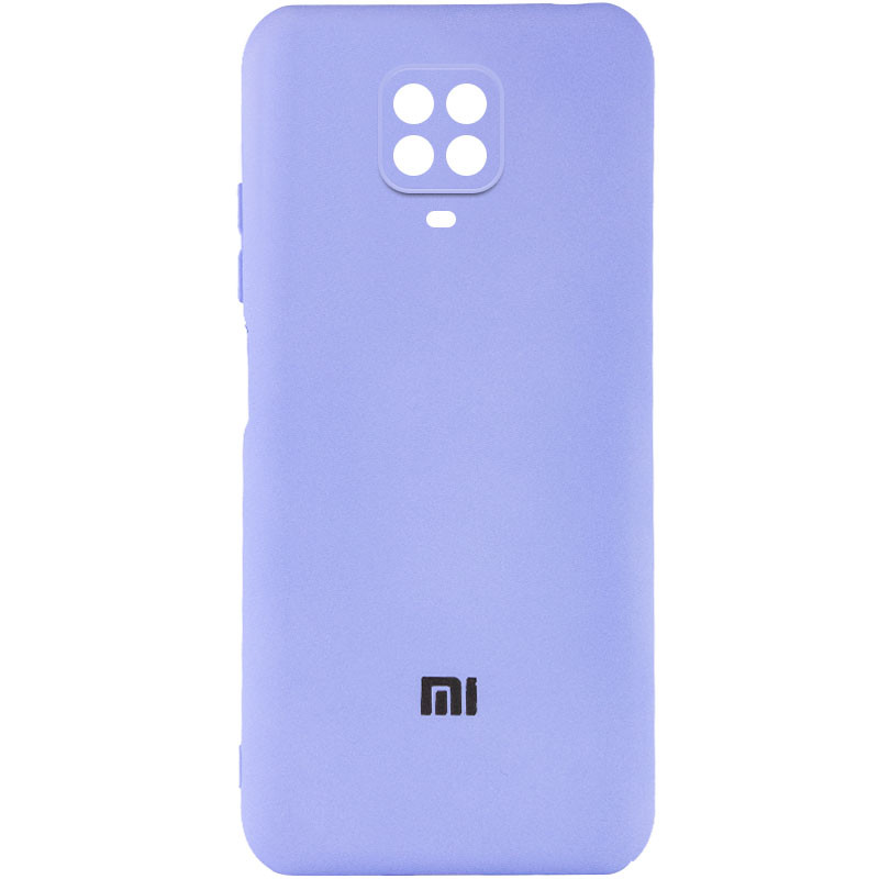 

Чохол Silicone Cover My Color Full Camera (A) для Xiaomi Redmi Note 9 Pro Max (Бузковий / Dasheen)