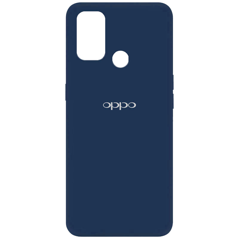

Чохол Silicone Cover My Color Full Protective (A) для Oppo A53 (Синій / Navy blue)