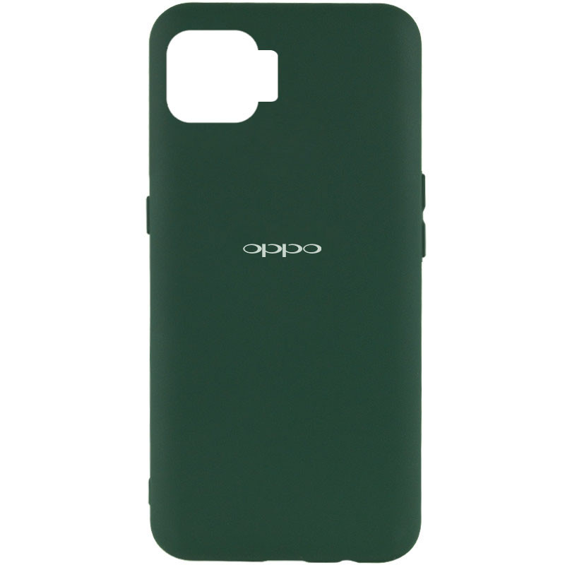 

Чохол Silicone Cover My Color Full Protective (A) для Oppo A73 (Зелений / Dark green)