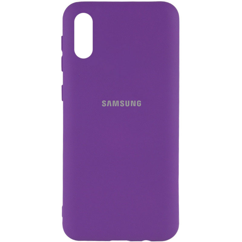

Чохол Silicone Cover My Color Full Protective (A) для Samsung Galaxy A02 (Фіолетовий / Purple)