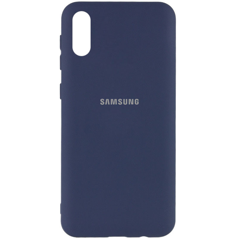 

Чохол Silicone Cover My Color Full Protective (A) для Samsung Galaxy A02 (Синій / Midnight blue)