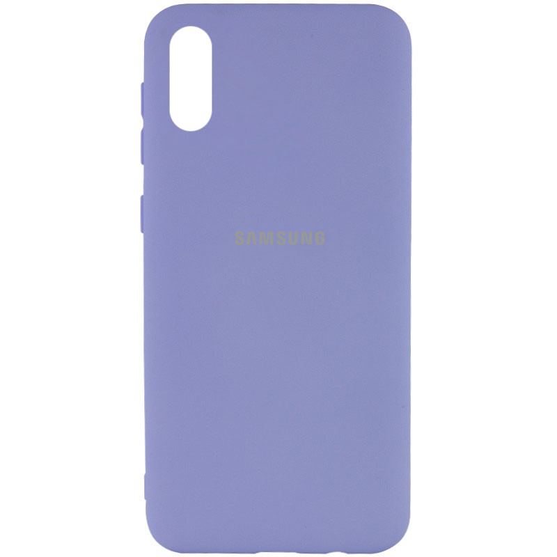 

Чохол Silicone Cover My Color Full Protective (A) для Samsung Galaxy A02 (Бузковий / Dasheen)