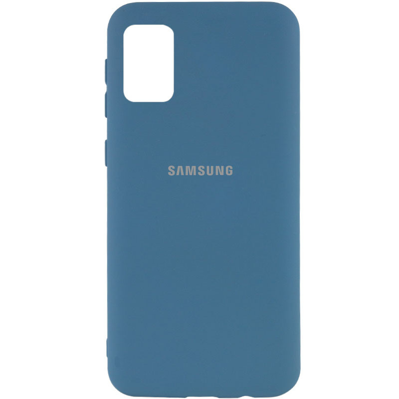 

Чохол Silicone Cover My Color Full Protective (A) для Samsung Galaxy A02s (Синій / Navy blue)