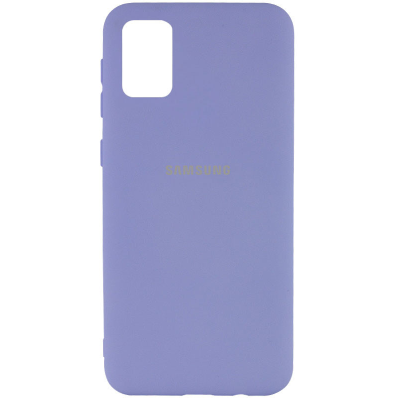 

Чохол Silicone Cover My Color Full Protective (A) для Samsung Galaxy A02s (Бузковий / Dasheen)