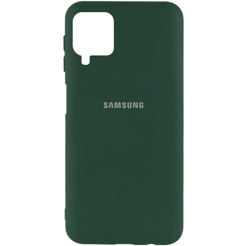 

Чехол Silicone Cover My Color Full Protective (A) для Samsung Galaxy A12 / M12 Зеленый / Dark green (165678)