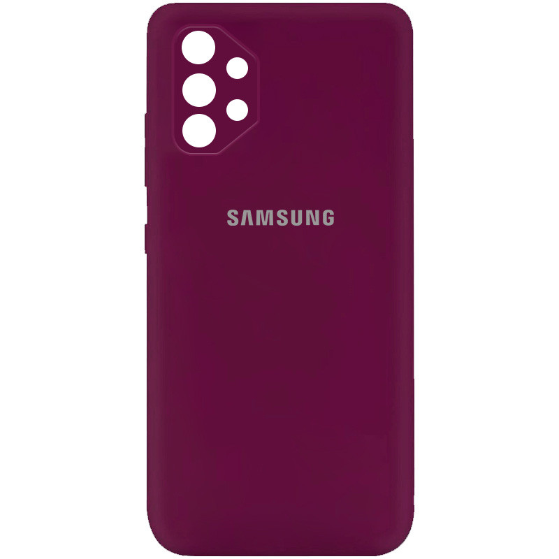 

Чохол Silicone Cover My Color Full Camera (A) для Samsung Galaxy A32 (A325F) 4G (Бордовий / Marsala)